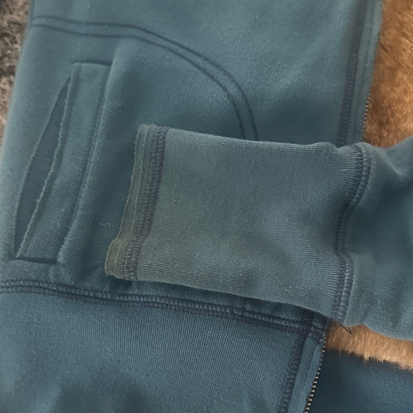 Y2K Rare Hollister Tan Faux Fur zip up hoodie/ Jacket size Large - Picture 12 of 16